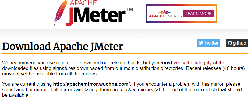 download-apache-jmeter-page-in bwoser